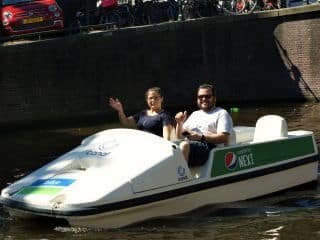 Pedal Boats by Stromma: ‘Biking’ on the Amsterdam Canals