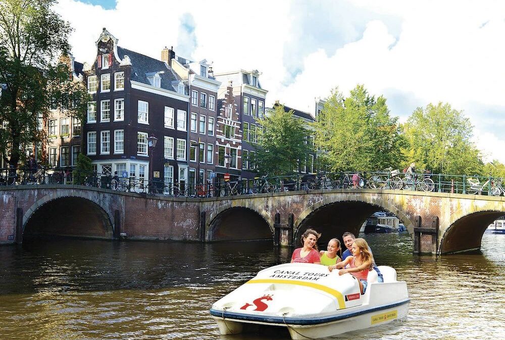 Pedal Boat Amsterdam: ‘Canal Cycling’