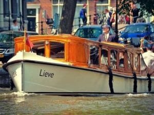 Private Boat Tour Amsterdam Saloon Boat De Lieve