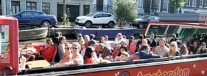 Hop on Hop off Boat Amsterdam Canals Unlimited Sightseeing