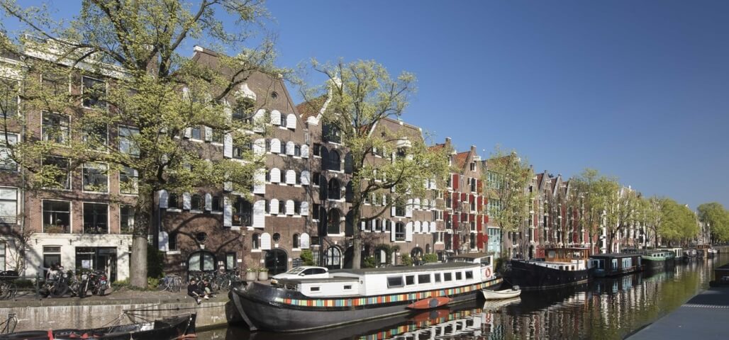 Most beautiful canal Amsterdam Brouwersgracht Most beautiful canal Amsterdam Brouwersgracht