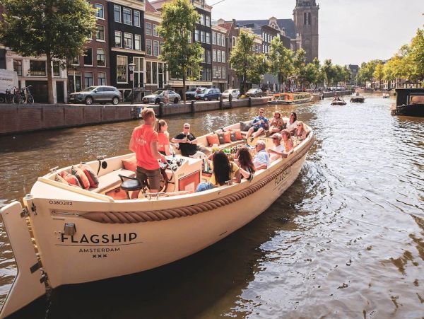 Canal Cruise Amsterdam Open Boat